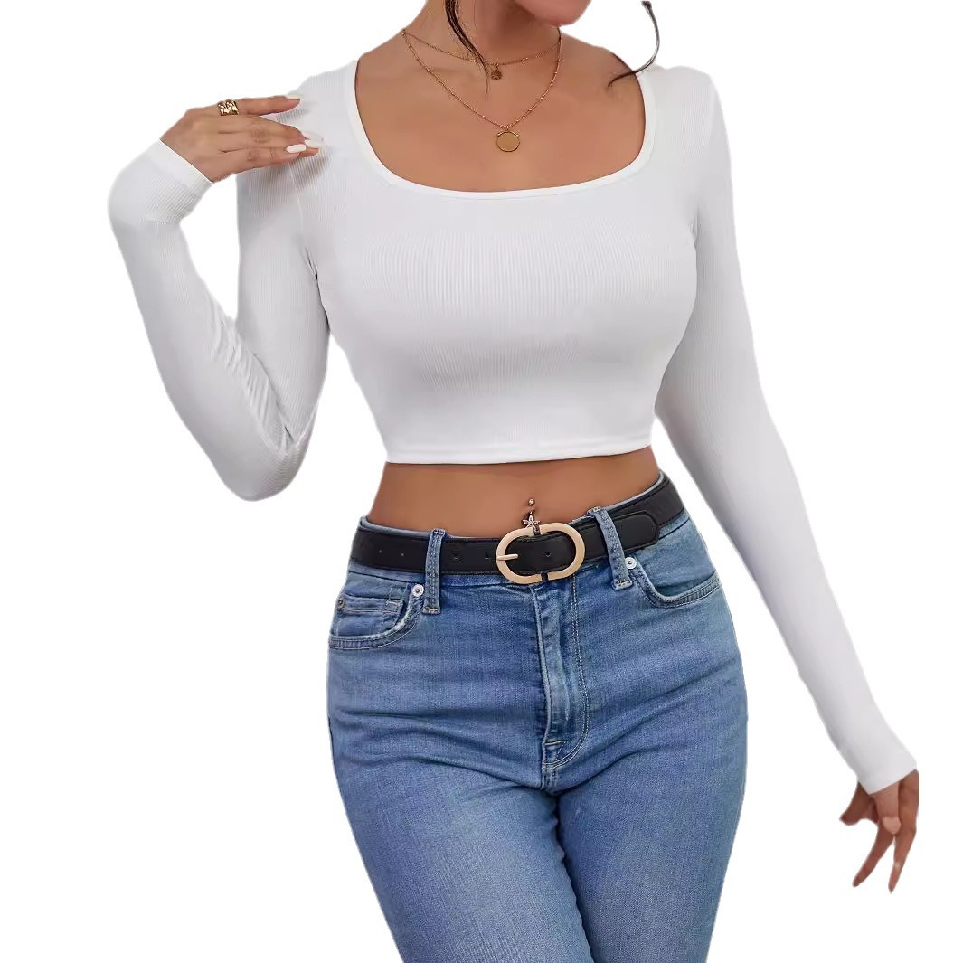 Women Formal Wear M&S - Chaleco ajustado corto Sexy Top expuesto