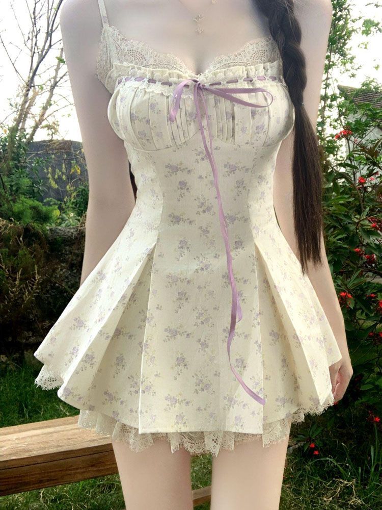Women Formal Wear For Summer - Vestido de tirantes de diseño coreano