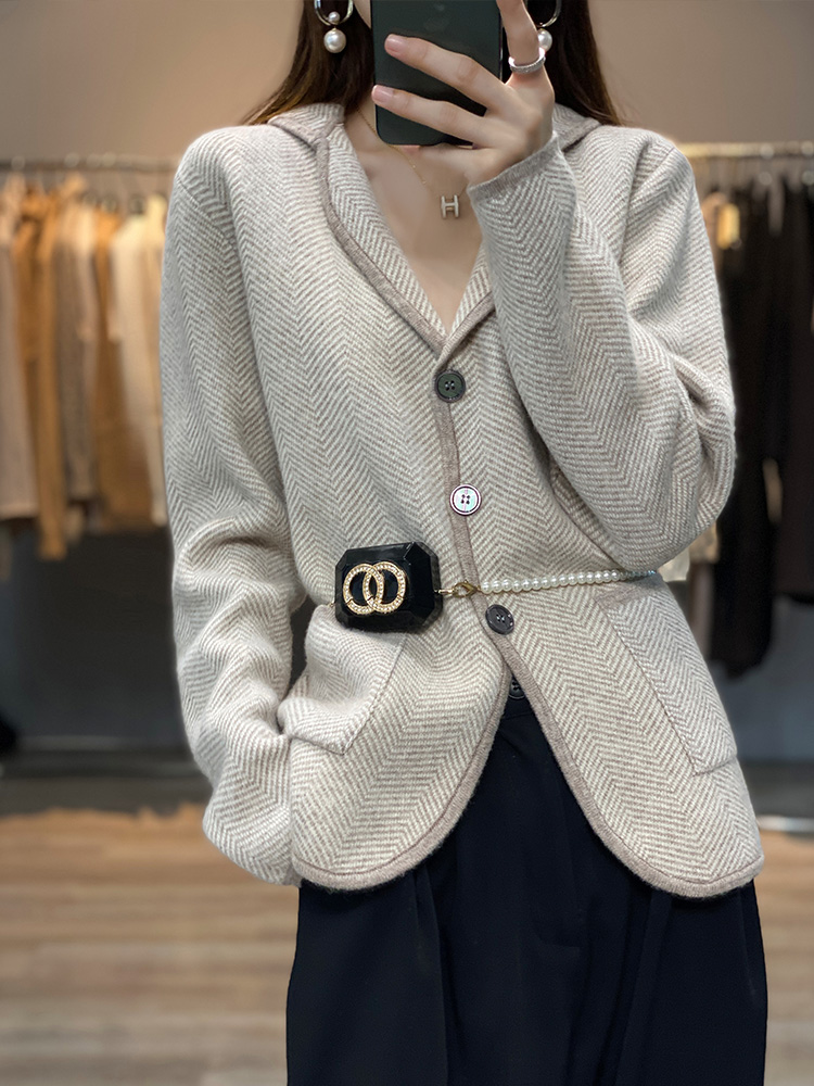 Tailored Coat Wool - Otoño Invierno mujer traje de lana