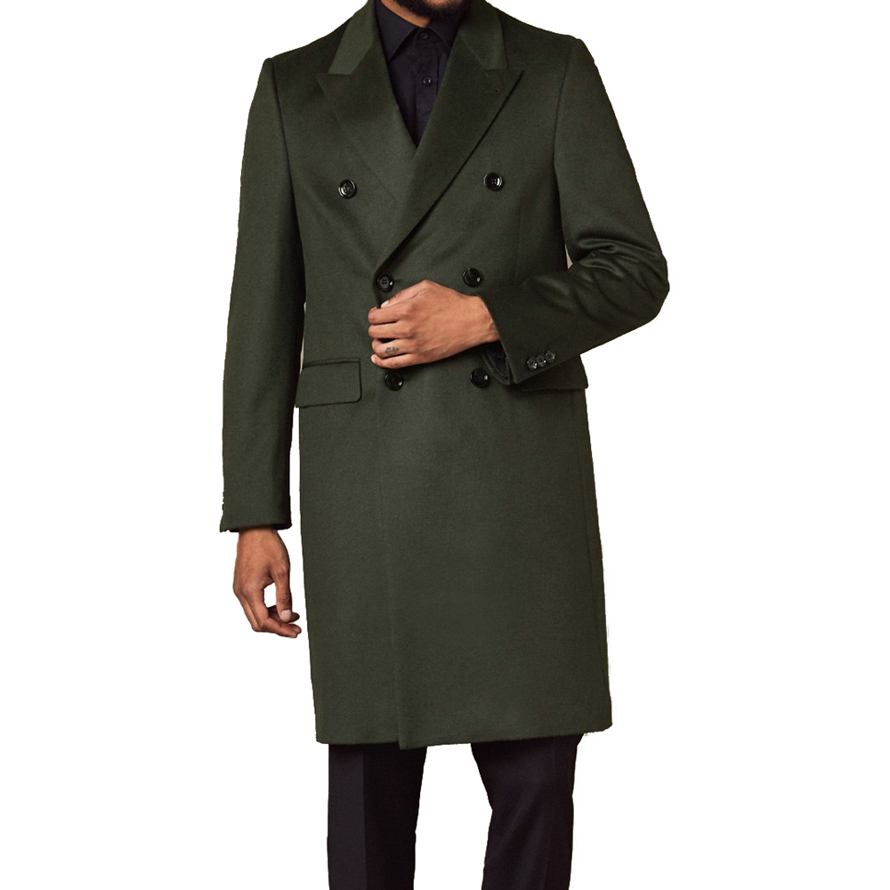 Tailored Coat Wool - Abrigo largo de lana de 100%