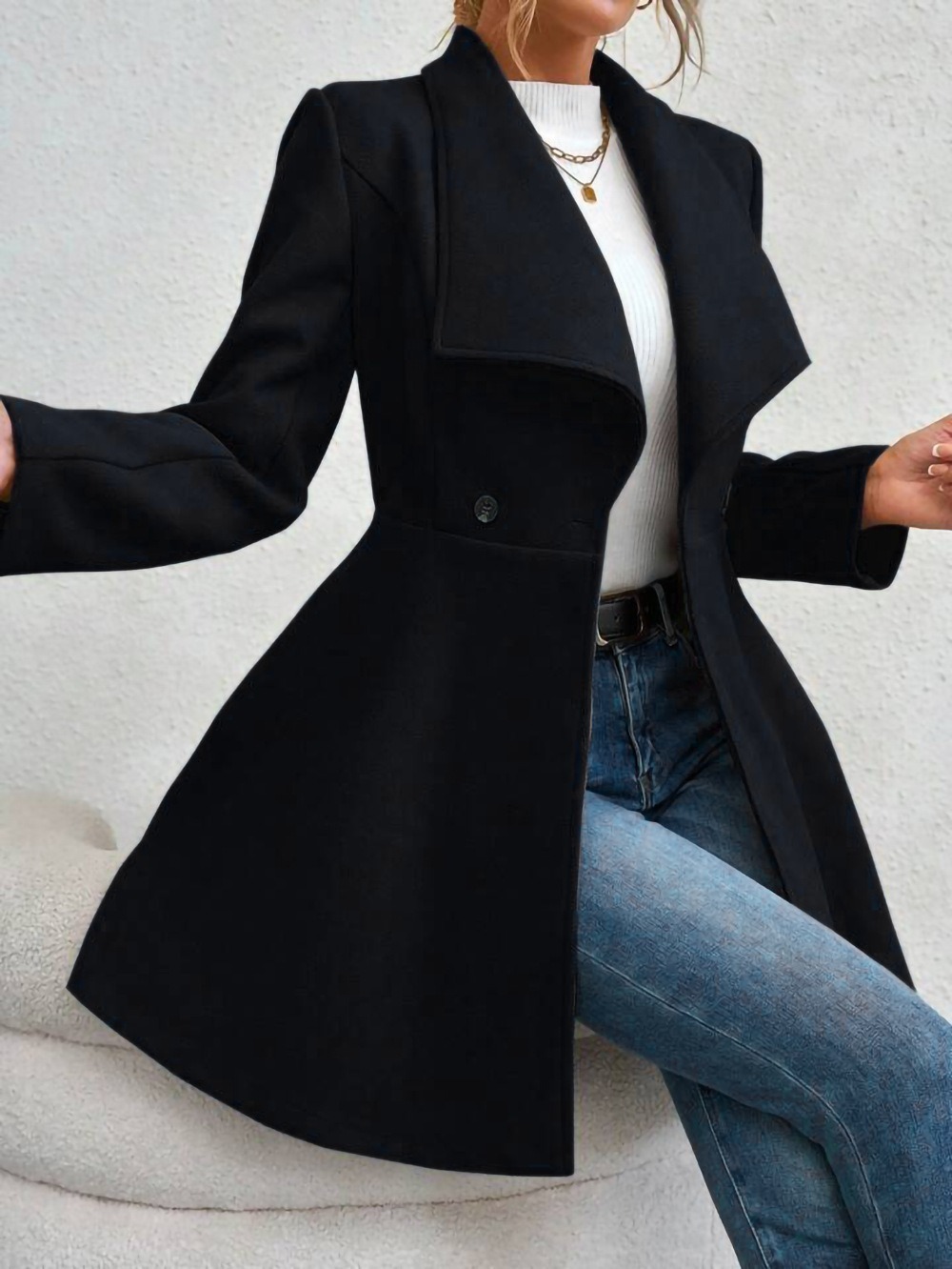Abrigo de Lana Elegante y Enta - Tailored Coat Wool reseña y precio