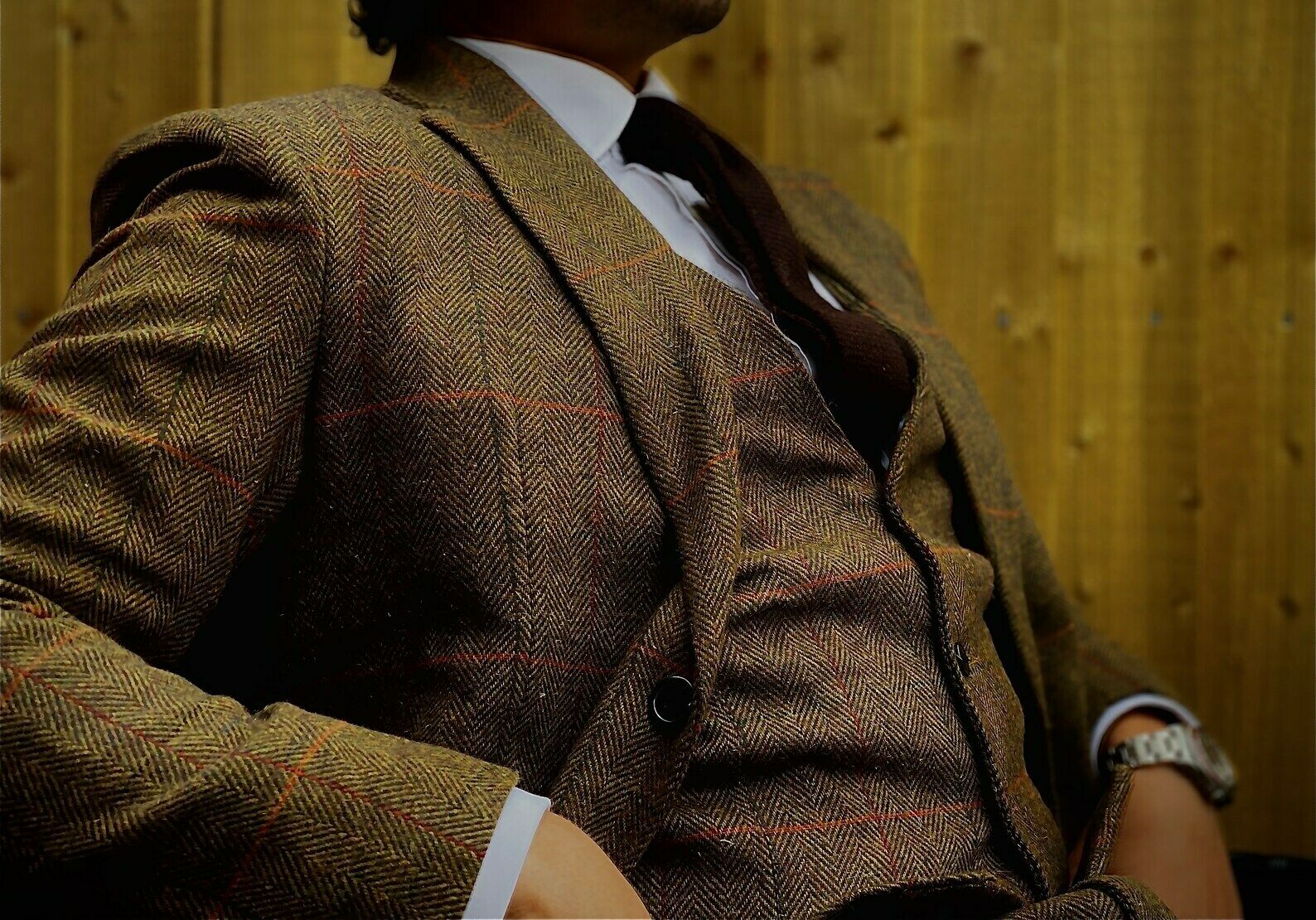 Traje de hombre, traje de mezc - Tailored Coat Wool reseña y precio