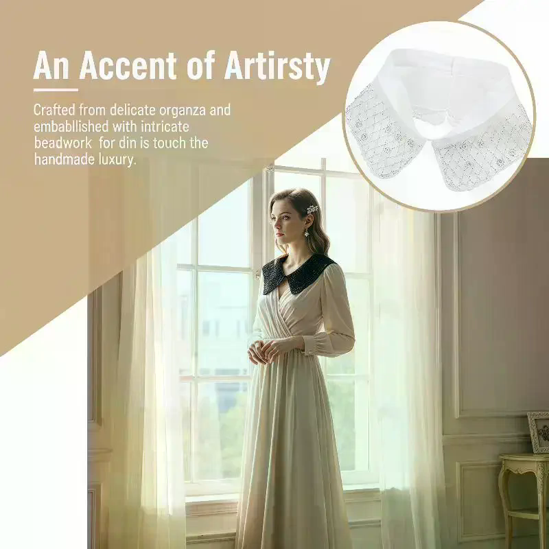 Cuello Falso Desmontable de En - Women'S Formal Wear Accessories reseña y precio