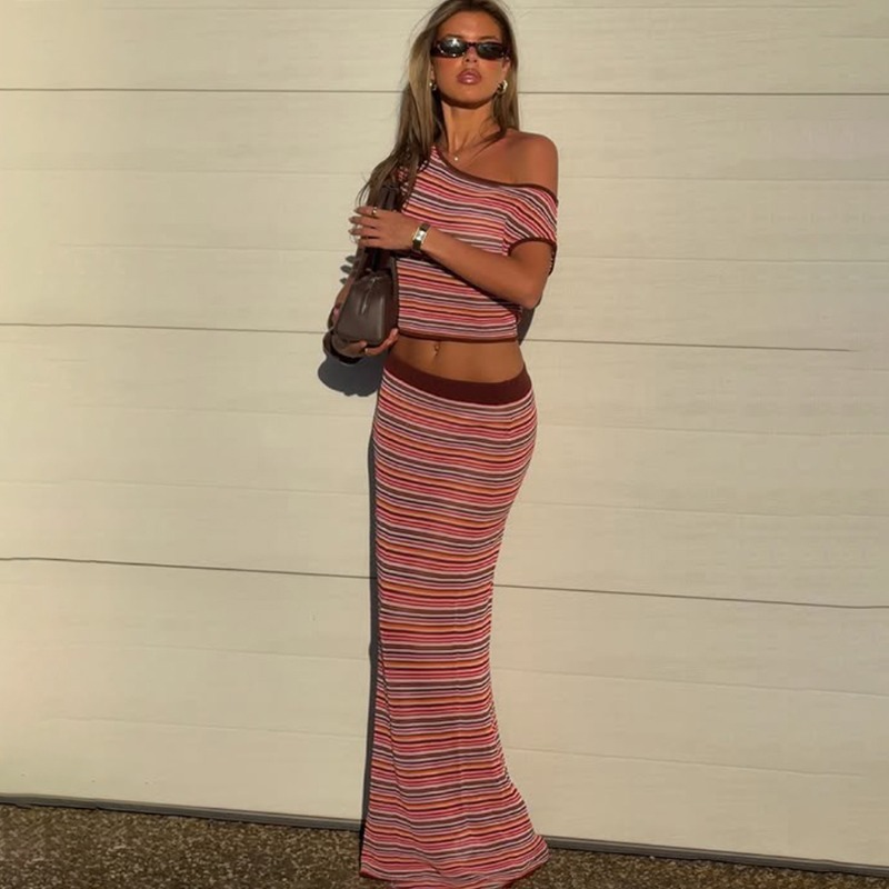 Conjunto de 2 piezas de falda  - Women Formal Wear For Summer reseña y precio