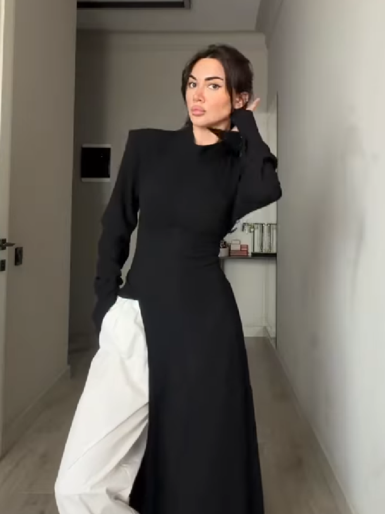 Vestido Maxi Elegante de Manga - Formal Wear Women Us reseña y precio
