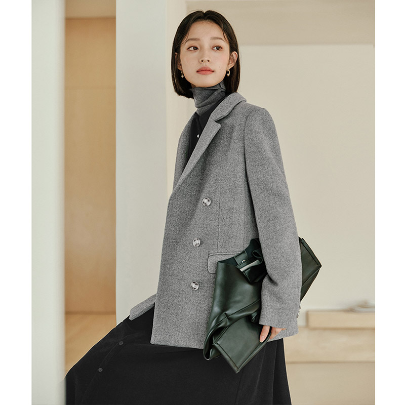 Abrigo de mezcla de lana acolc - Tailored Coat Wool reseña y precio
