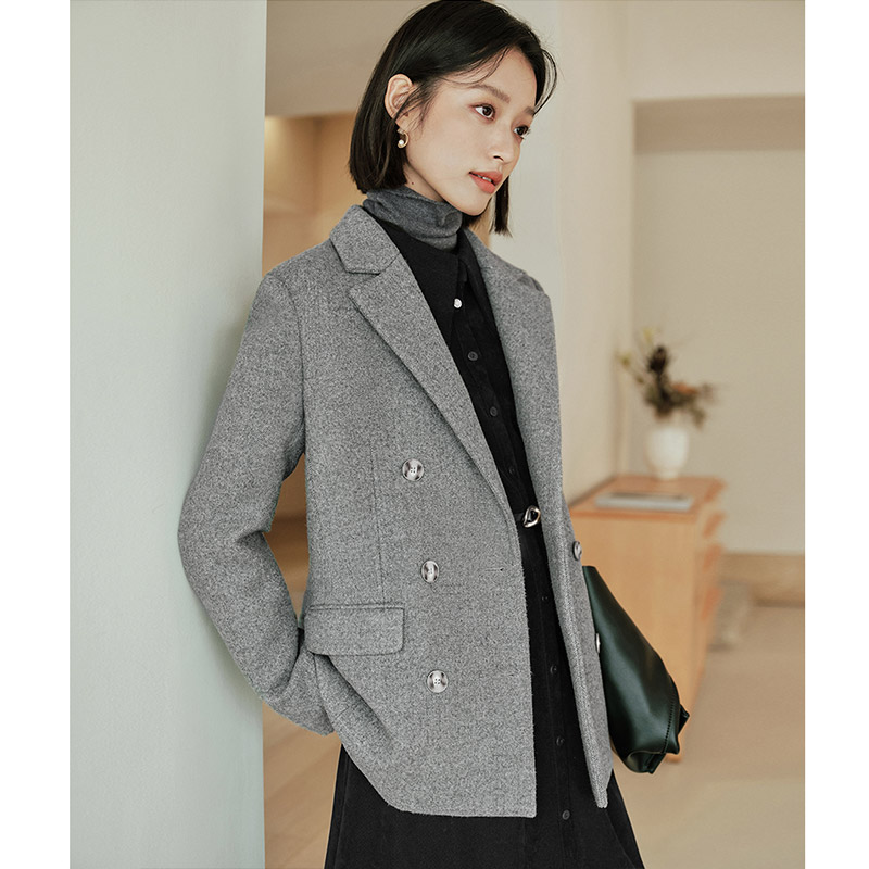 Abrigo de mezcla de lana acolc - Tailored Coat Wool reseña y precio