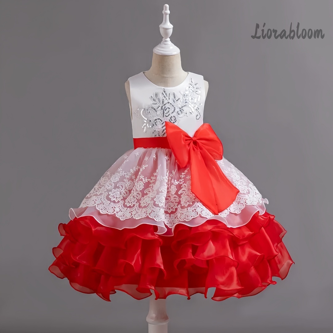 Vestido de Niña con Lazo Grand - Formal Wear Women Us reseña y precio