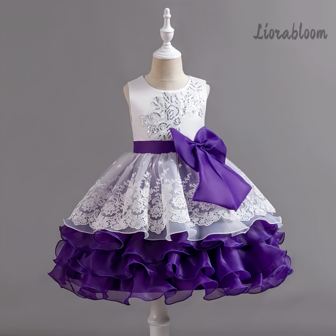 Vestido de Niña con Lazo Grand - Formal Wear Women Us reseña y precio