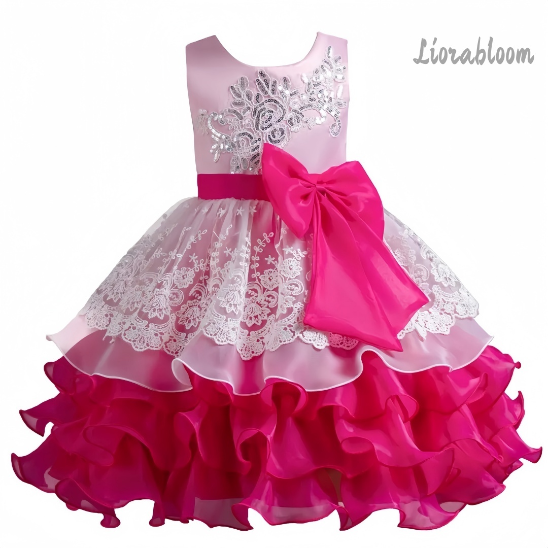 Vestido de Niña con Lazo Grand - Formal Wear Women Us reseña y precio