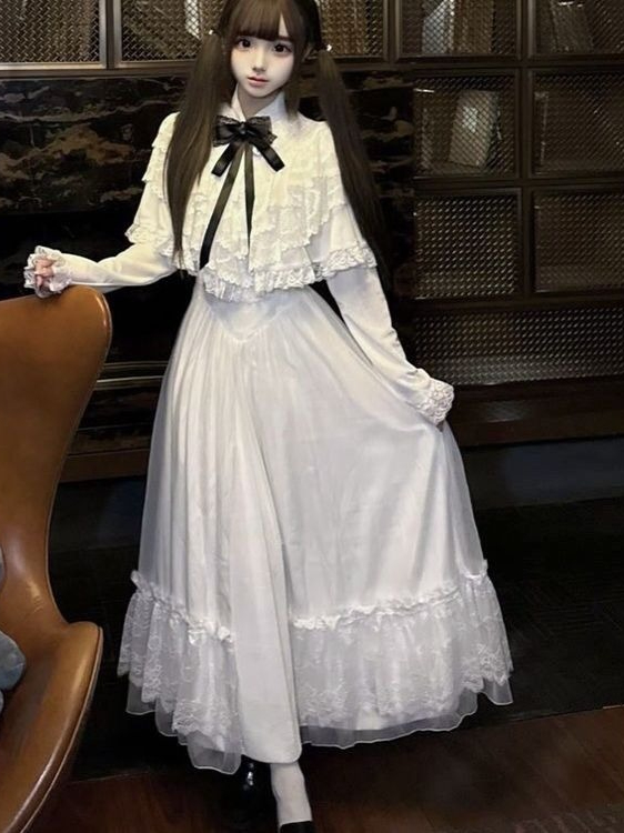 Vestido japonés de encaje con  - Formal Wear Women Us reseña y precio
