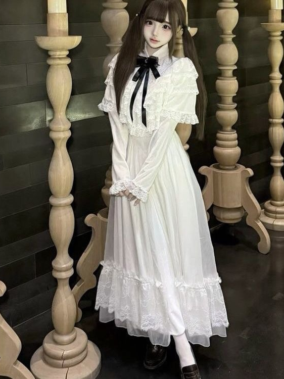 Vestido japonés de encaje con  - Formal Wear Women Us reseña y precio
