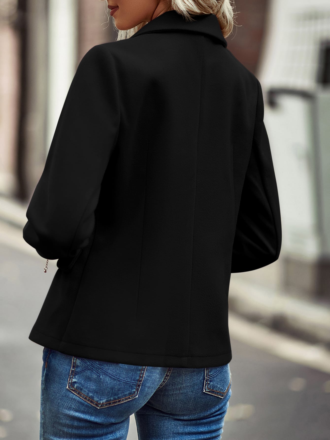 Nuevo Blazer Corto de Lana Tej - Tailored Coat Wool reseña y precio